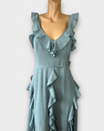 River Island Cold Shoulder Maxi Dress - 12