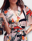 River Island Floral Jumpsuit - 8