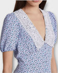River Island Floral Midi Dress - 8