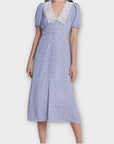 River Island Floral Midi Dress - 8