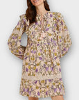 River Island Floral Smock Cotton Dress - 16