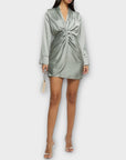 River Island Front Knot Bodycon Mini Dress - 12/14