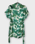 River Island Linen Blend Paisley Playsuit - 8