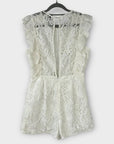 River Island Luxe Edition Broderie Playsuit - 10