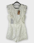River Island Luxe Edition Broderie Playsuit - 10