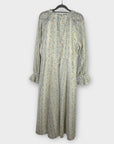 River Island Metallic Floral Midi Dress - 14