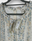 River Island Metallic Floral Midi Dress - 14