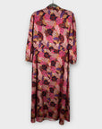 River Island Patterned Midi Dress - 14/16