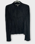 River Island Plisse Long Sleeve Top - 12