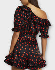 River Island Polka Dot Off The Shoulder Playsuit - 8