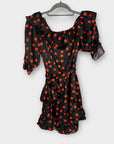 River Island Polka Dot Off The Shoulder Playsuit - 8