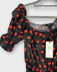 River Island Polka Dot Off The Shoulder Playsuit - 8