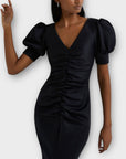 River Island Ruched Bodycon Dress - 12/14