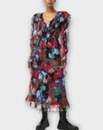River Island Ruffle Midi Dress - 14