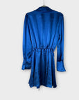 River Island Satin Mini Shirt Dress - 10