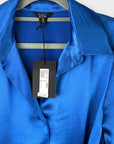 River Island Satin Mini Shirt Dress - 10