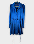 River Island Satin Mini Shirt Dress - 10