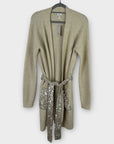 River Island Sequin Knit Cardigan - S