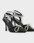 River Island Sparkly Bow Court Shoes - 5/38