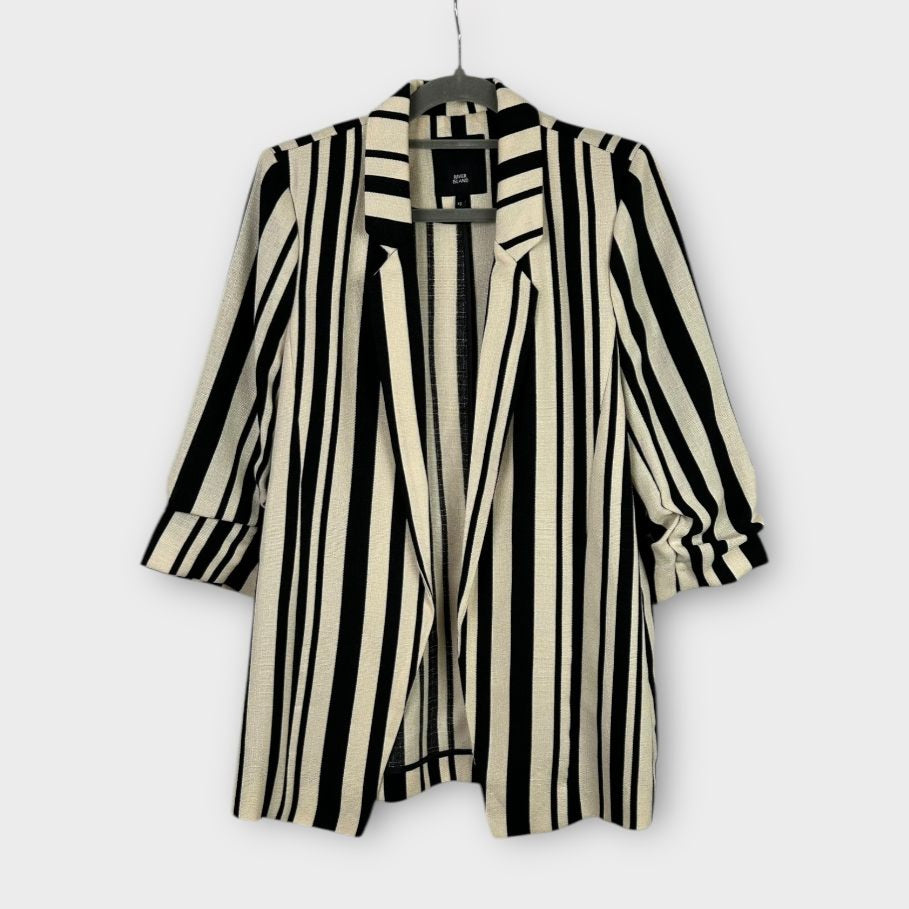 River Island Stripe Blazer - 10