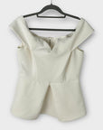 River Island Structured Bardot Top - 10