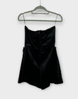 River Island Velvet Bow Playsuit - 8