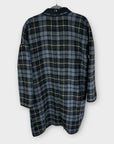 River Island Wool Blend Check Coat - 8