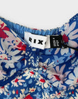 Rixo Bridgette Silk Blend Floral Top - 16 (XL)