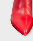 Saint Laurent Stiletto Leather Ankle Boots - 5/38
