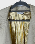 Sandro Metallic Trench Coat - 12/14