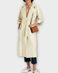 Sandro Metallic Trench Coat - 12/14