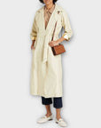 Sandro Metallic Trench Coat - 12/14