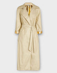 Sandro Metallic Trench Coat - 12/14