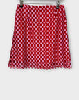 Sandro Paris Vivot Geometric Openwork Lace Mini Skirt - 10/12