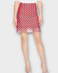 Sandro Paris Vivot Geometric Openwork Lace Mini Skirt - 10/12