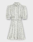 Sandro Short Printed Shirt Dress - 10