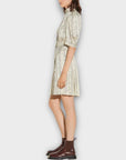 Sandro Short Printed Shirt Dress - 10