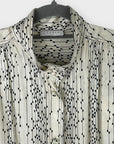 Sandro Short Printed Shirt Dress - 10