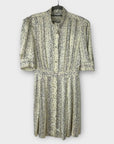 Sandro Short Printed Shirt Dress - 10