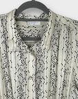 Sandro Short Printed Shirt Dress - 10