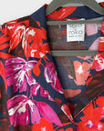 Sara Roka Jungle Gelsa Floral Midi Dress - 12/14
