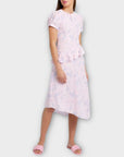 Savida Ruffle Front Midi Dress - 10