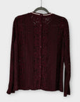Second Female Orchid Lace Blouse - 12/14 (L)