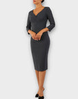 Seed Barton Sleeved Pencil Dress - 10