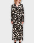 Selected Femme Justine Printed Faux Wrap Maxi Dress - 10/12