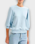Selected Femme Tenny 3/4 Sweat Top - 8 (XS)