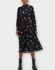 Selected Femme Walda Floral Print Midi Dress - 8