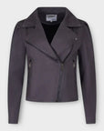 Senss Faux Suede Biker Jacket - 8/10