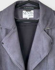 Senss Faux Suede Biker Jacket - 8/10