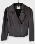 Senss Faux Suede Biker Jacket - 8/10